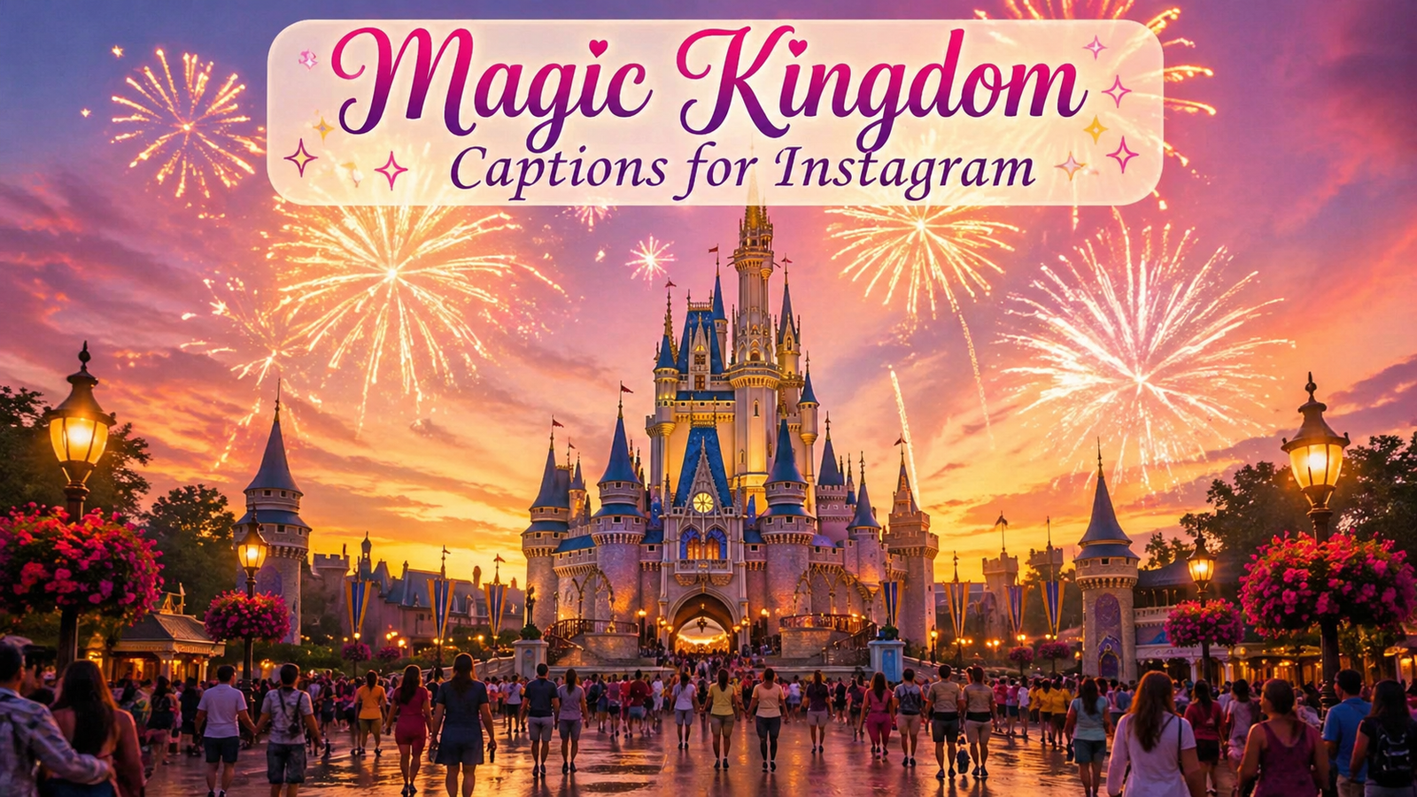 Magic Kingdom Captions for Instagram