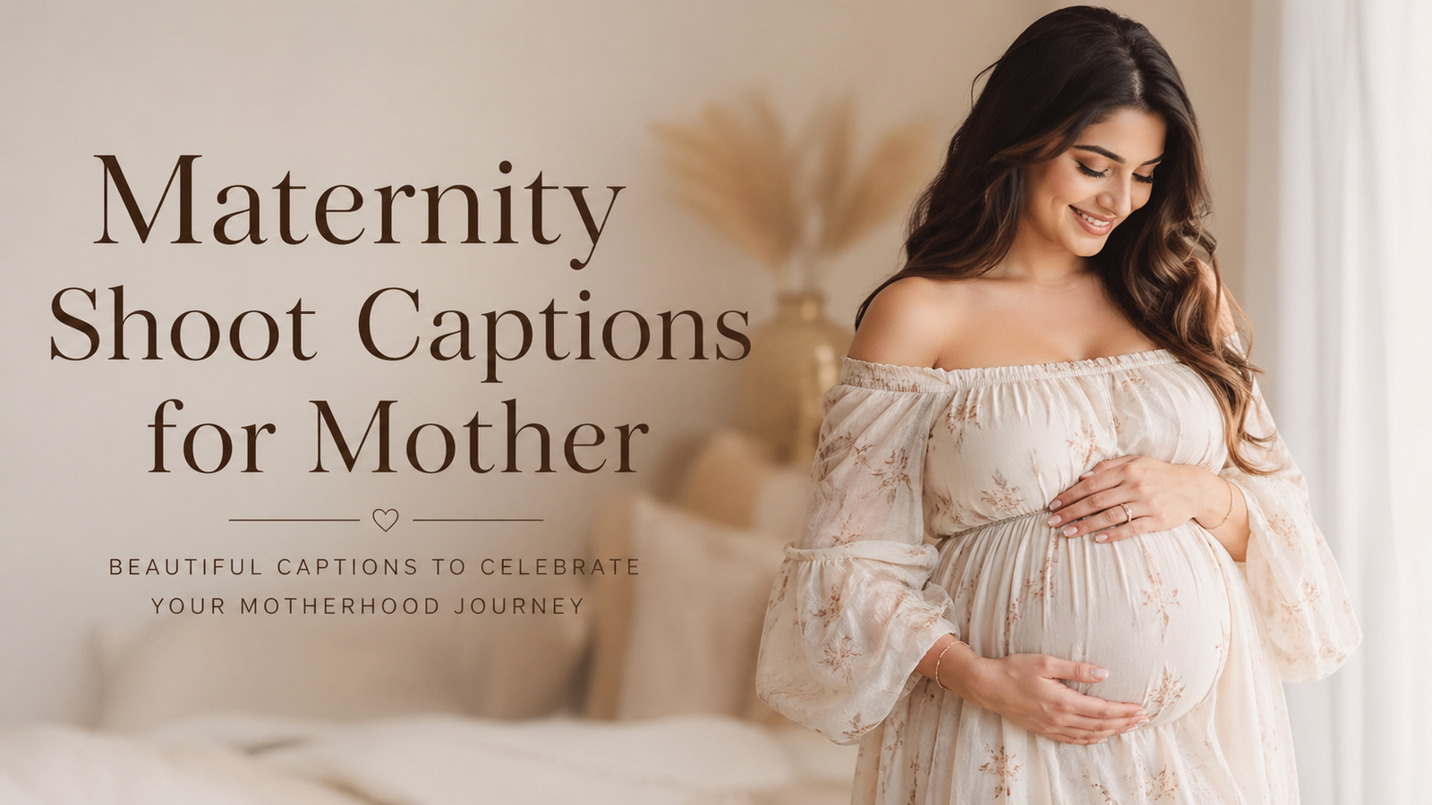 Maternity Shoot Captions for Mother