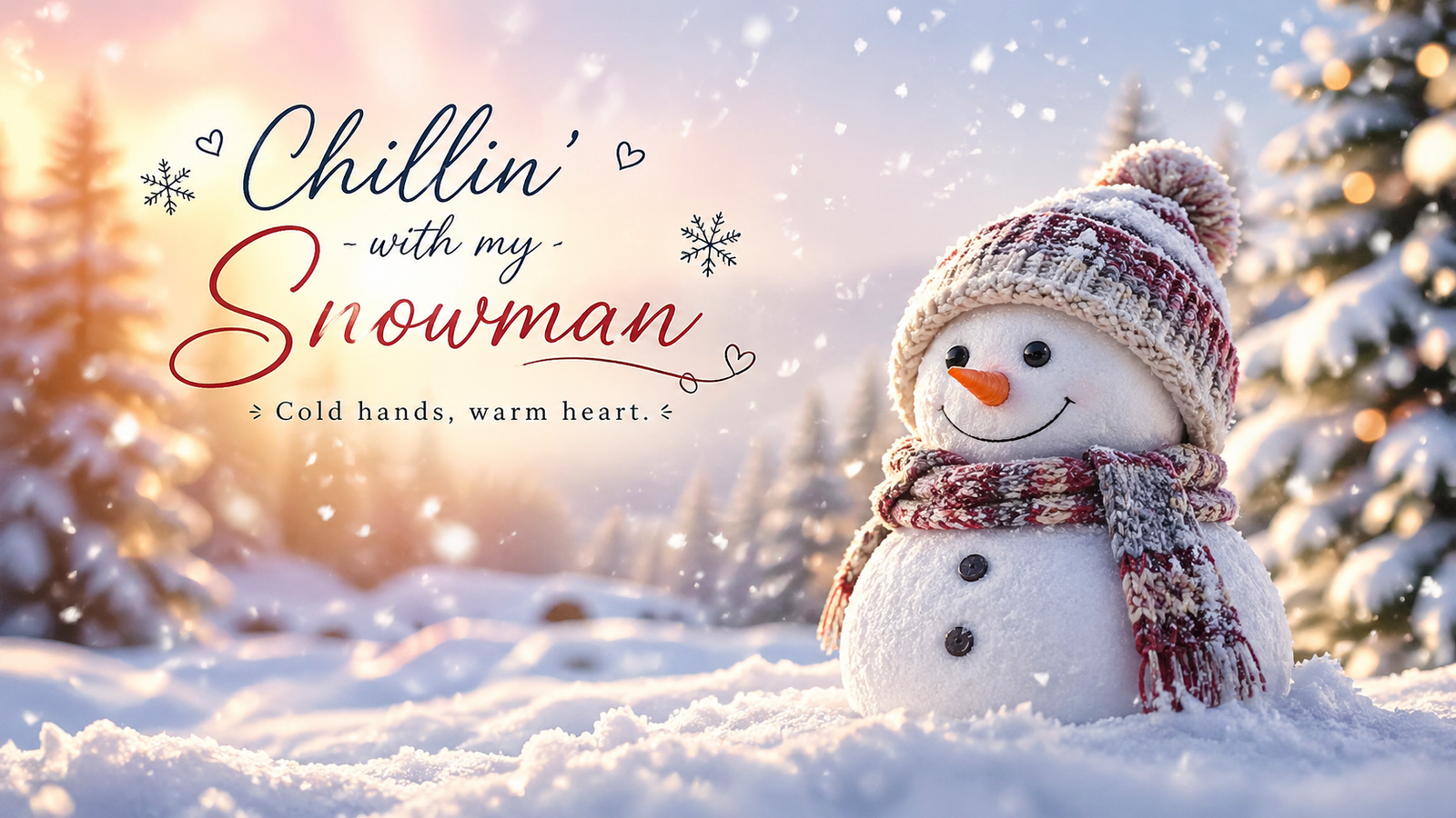 Snowman Captions for Instagram