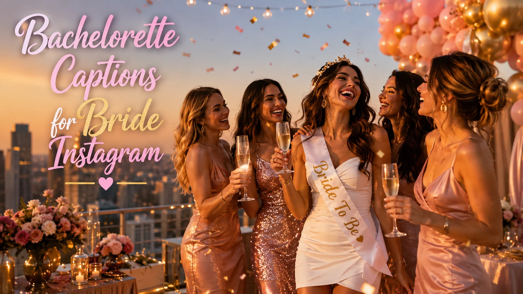 Bachelorette Captions for Bride Instagram