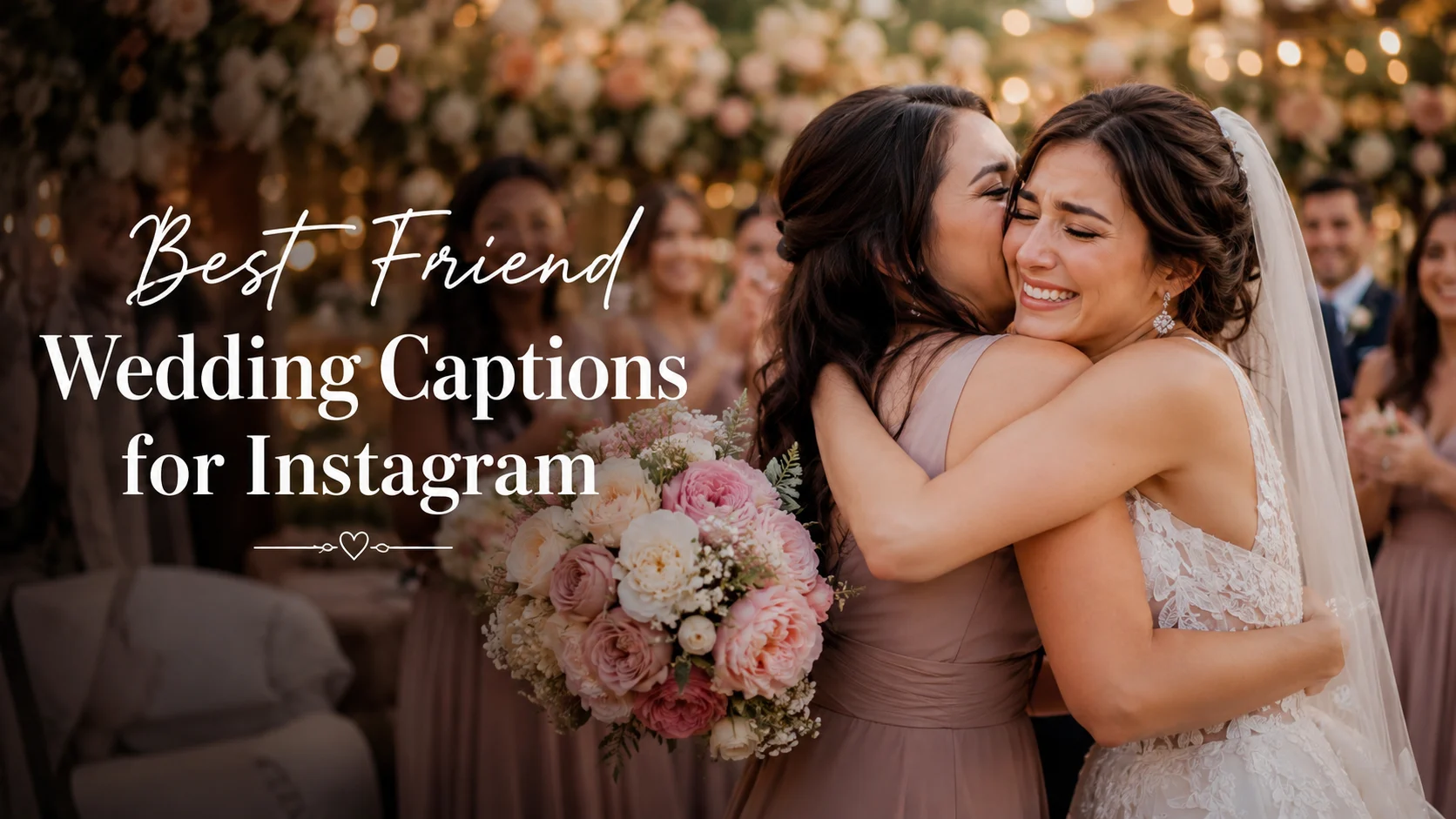 Captions for Best Friend Wedding