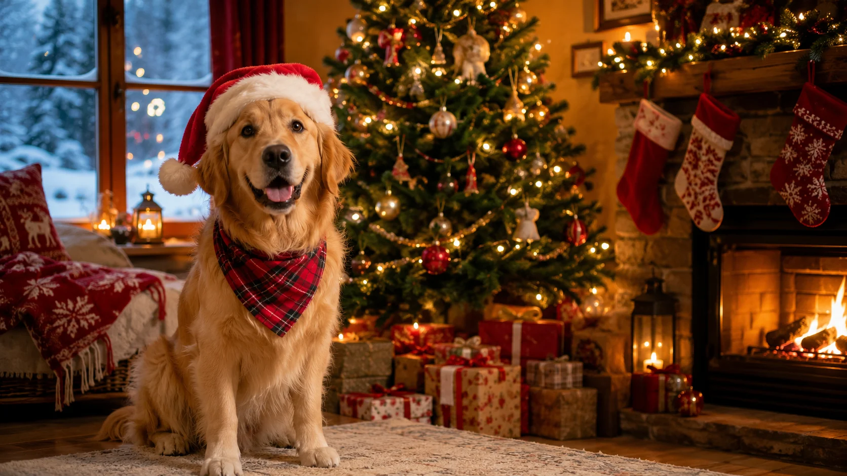 Christmas Captions for Dogs