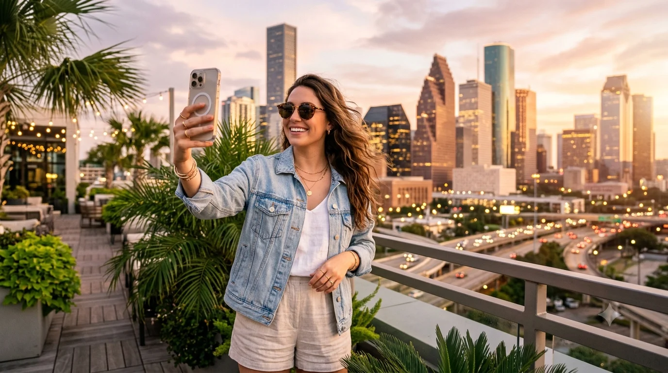 Houston Captions for Instagram