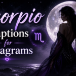 Scorpio Captions for Instagram
