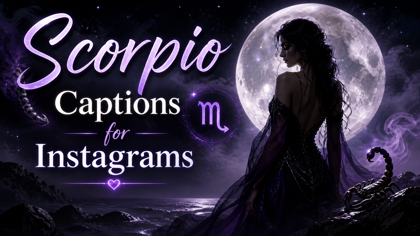 Scorpio Captions for Instagram
