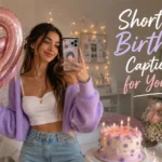 Short 19th Birthday Captions for Yourself