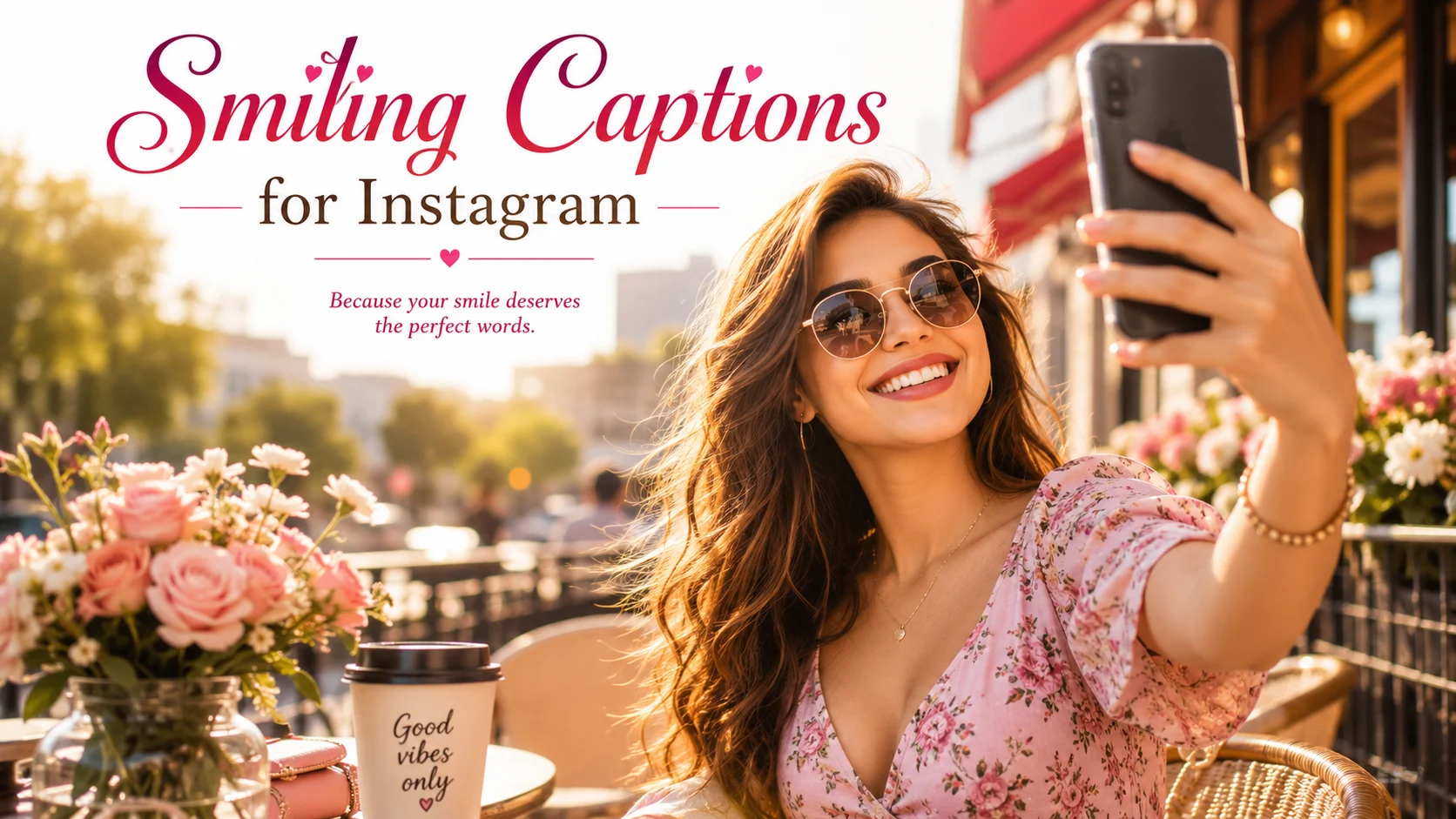Smiling Captions for Instagram