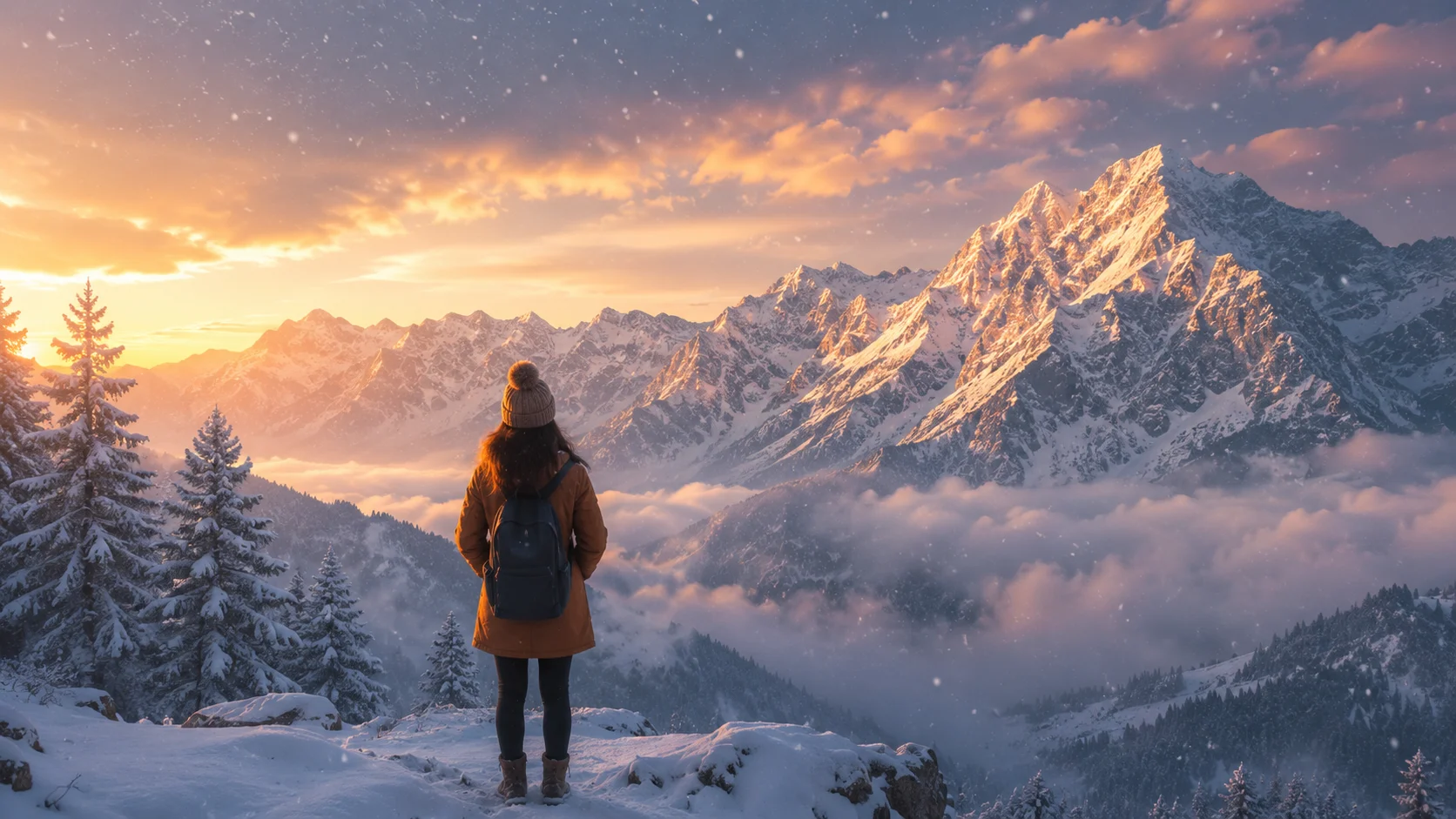 Snow Mountain Captions for Instagram
