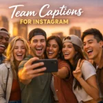 Team Captions for Instagram