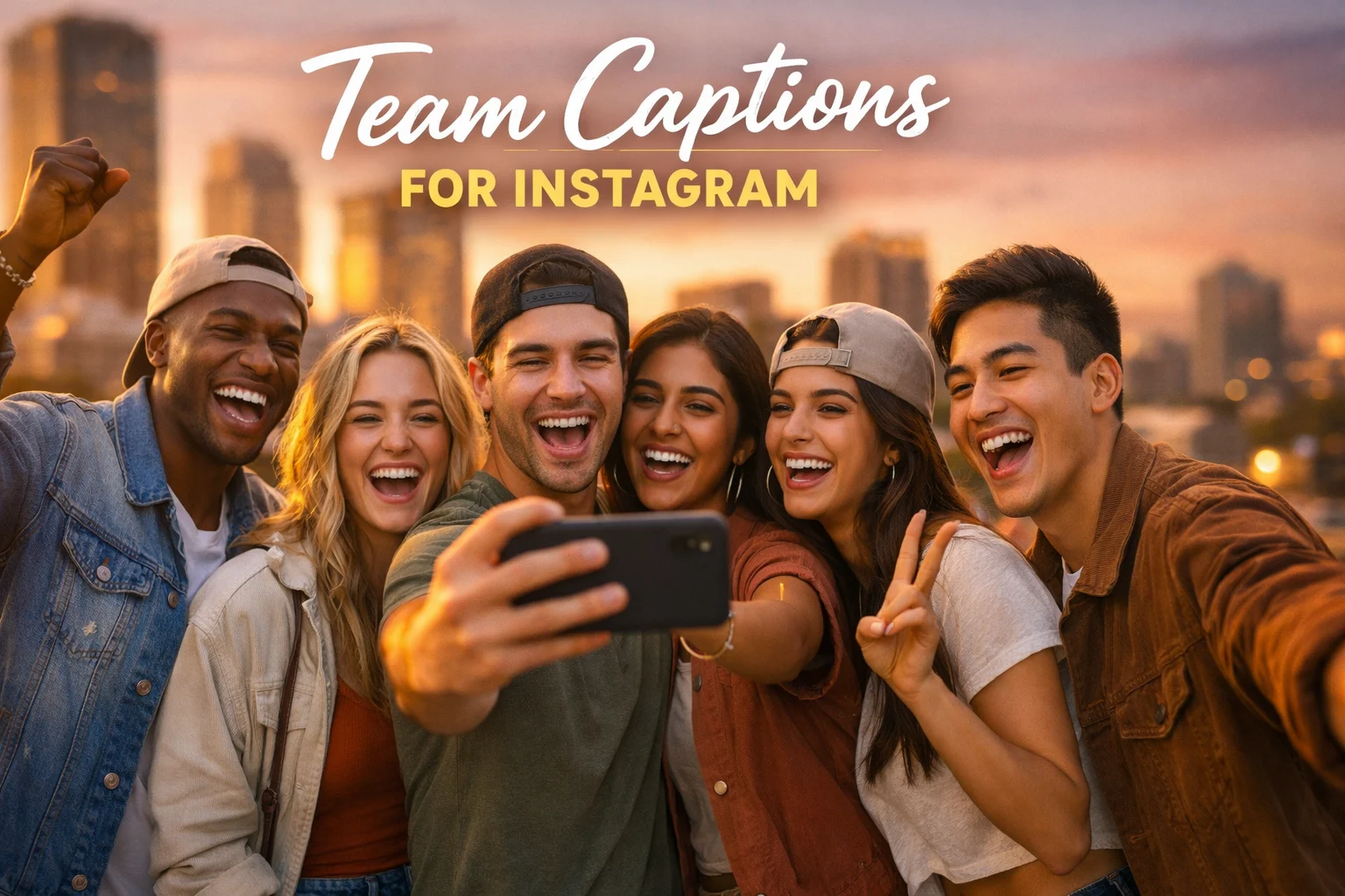 Team Captions for Instagram