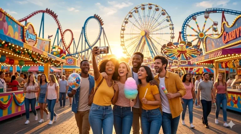Theme Park Captions for Instagram