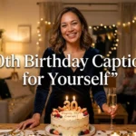 30th Birthday Captions for Yourself
