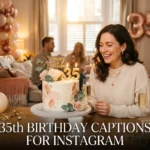 35th Birthday Captions for Instagram