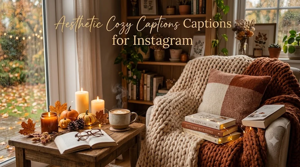 Aesthetic Cozy Captions for Instagram