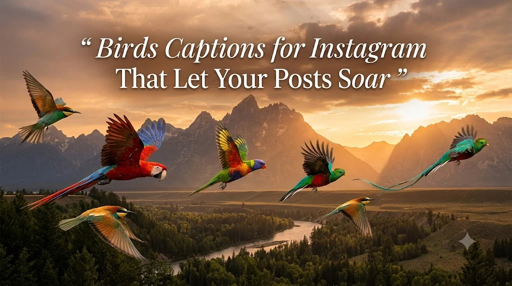 Birds Captions for Instagram