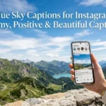 Blue Sky Captions for Instagram