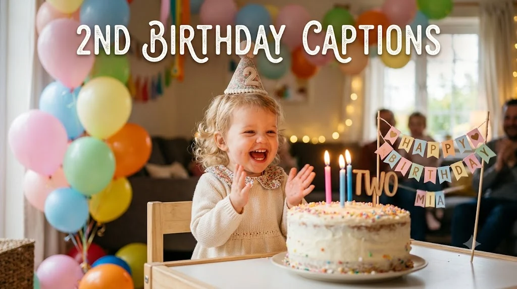 Captions for 2 Year Old Birthday