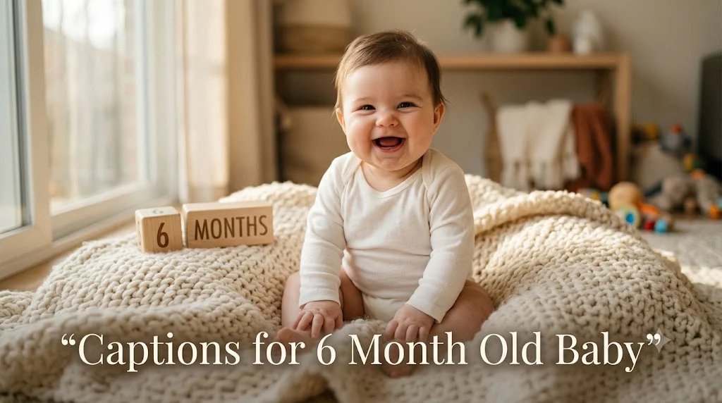 Captions for 6 Month Old Baby