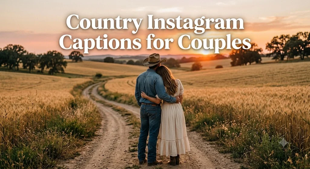 Country Instagram Captions for Couples