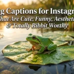 Frog Captions for Instagram