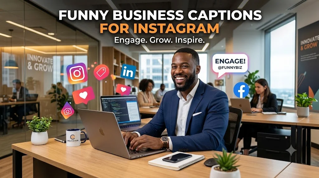 Funny Business Captions for Instagram