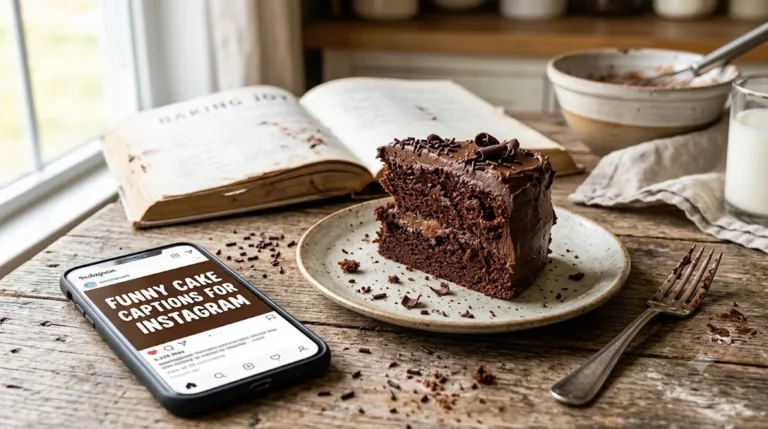 Funny Cake Captions for Instagram