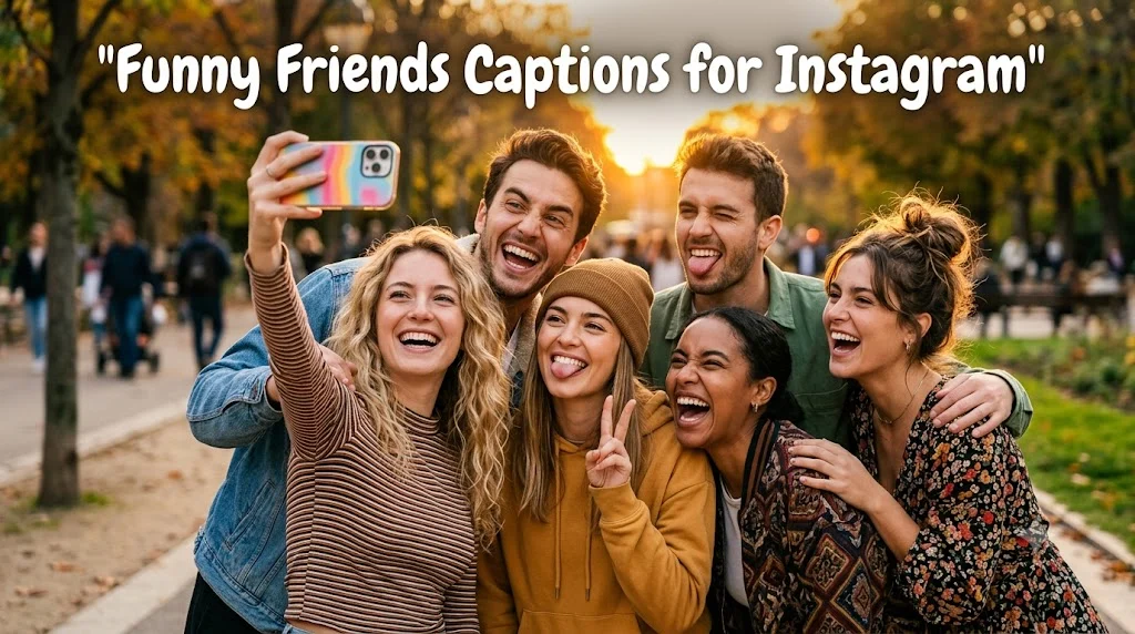 Funny Friends Captions for Instagram