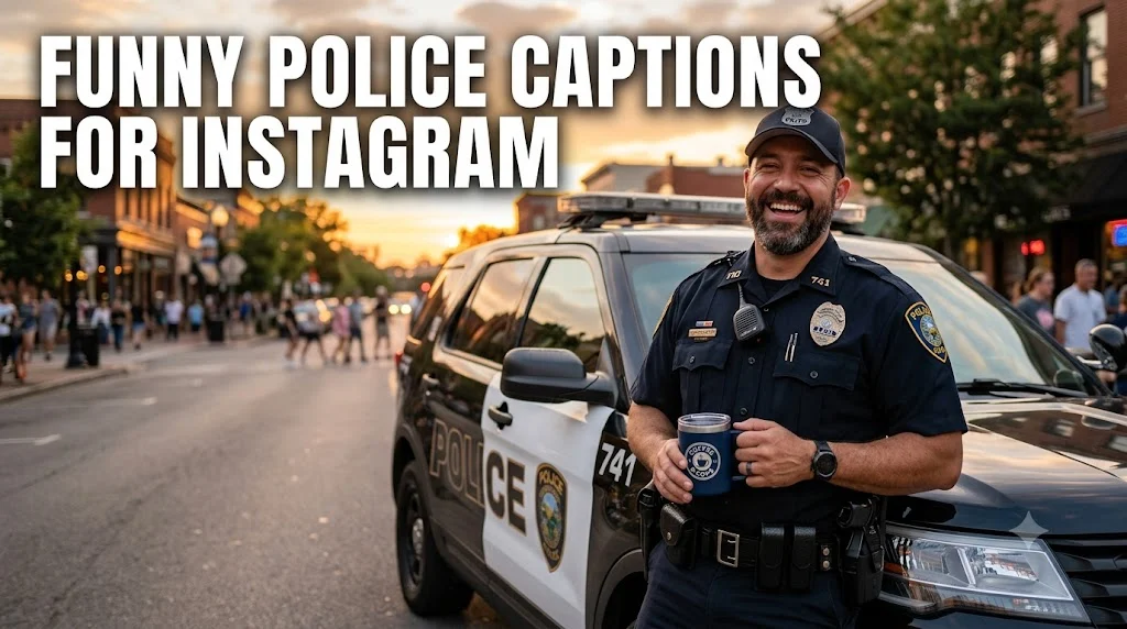 Funny Police Captions for Instagram