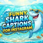 Funny Shark Captions for Instagram