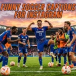 Funny Soccer Captions for Instagram