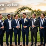 Groomsmen Captions for Instagram