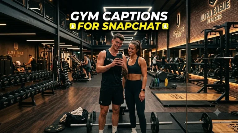 Gym Captions for Snapchat