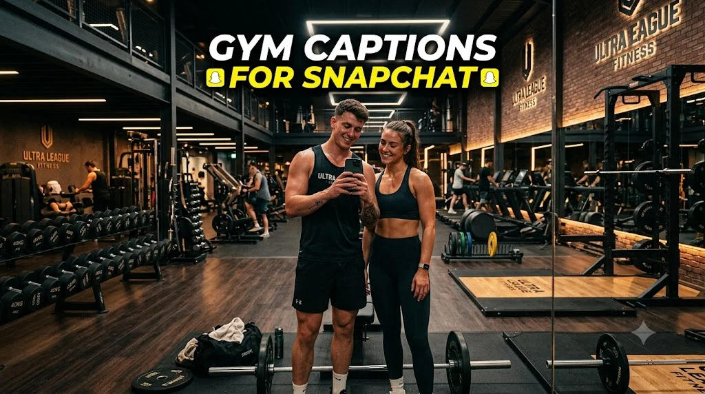 Gym Captions for Snapchat