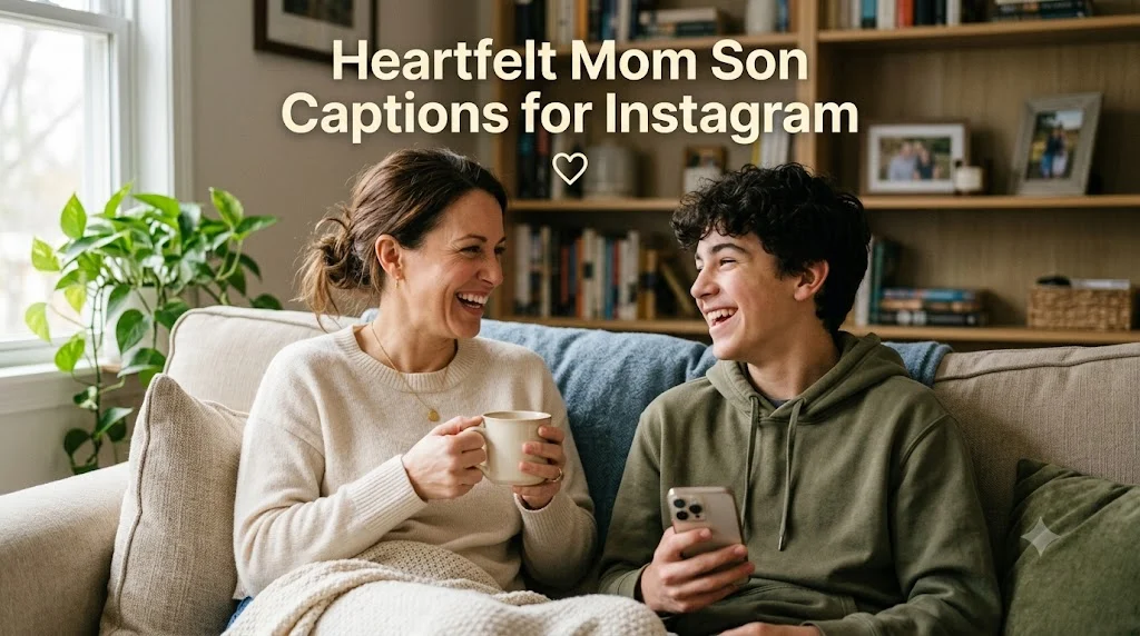 Heartfelt Mom Son Captions for Instagram