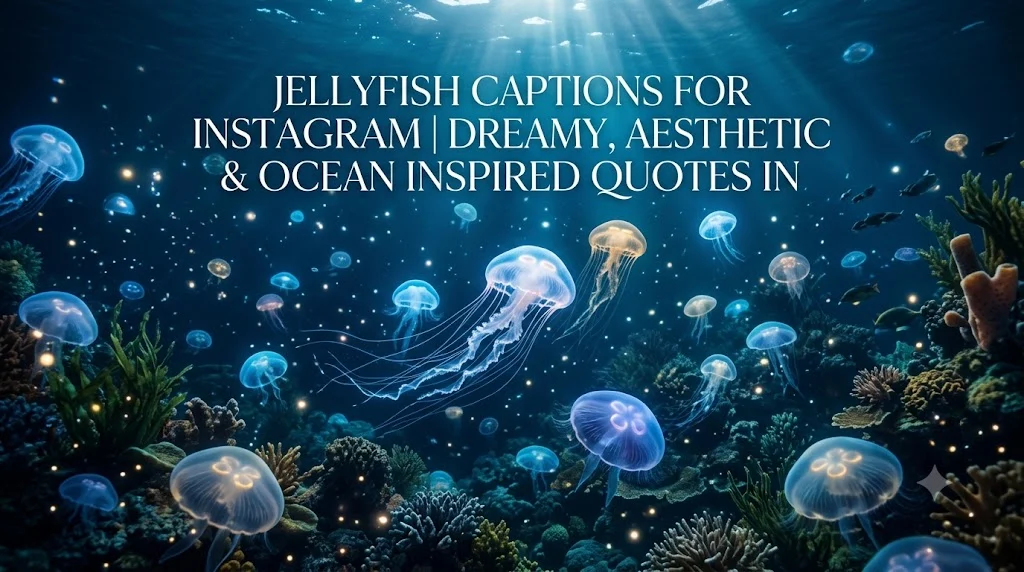 Jellyfish Captions for Instagram