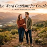 Two Word Captions for Couples