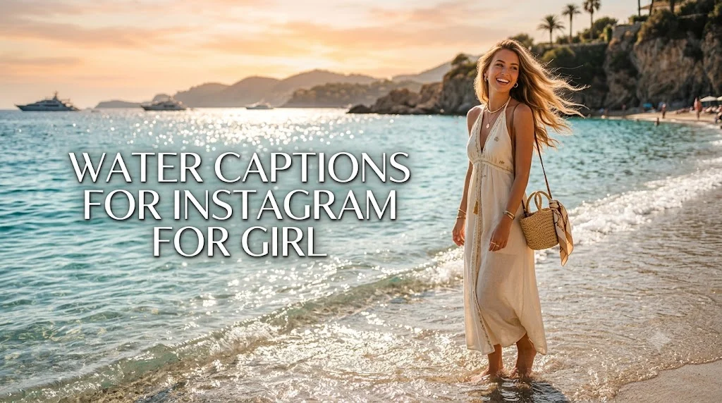 Water Captions for Instagram for Girl