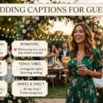 Wedding Captions for Guests