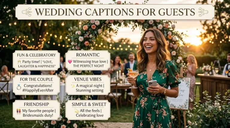 Wedding Captions for Guests